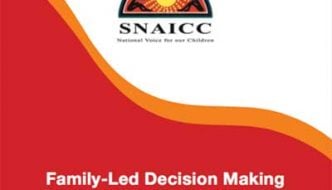 SNAICC members receive Family-led Decision Making Guide in Queensland