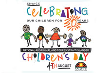 2018 SNAICC Children's Day logo
