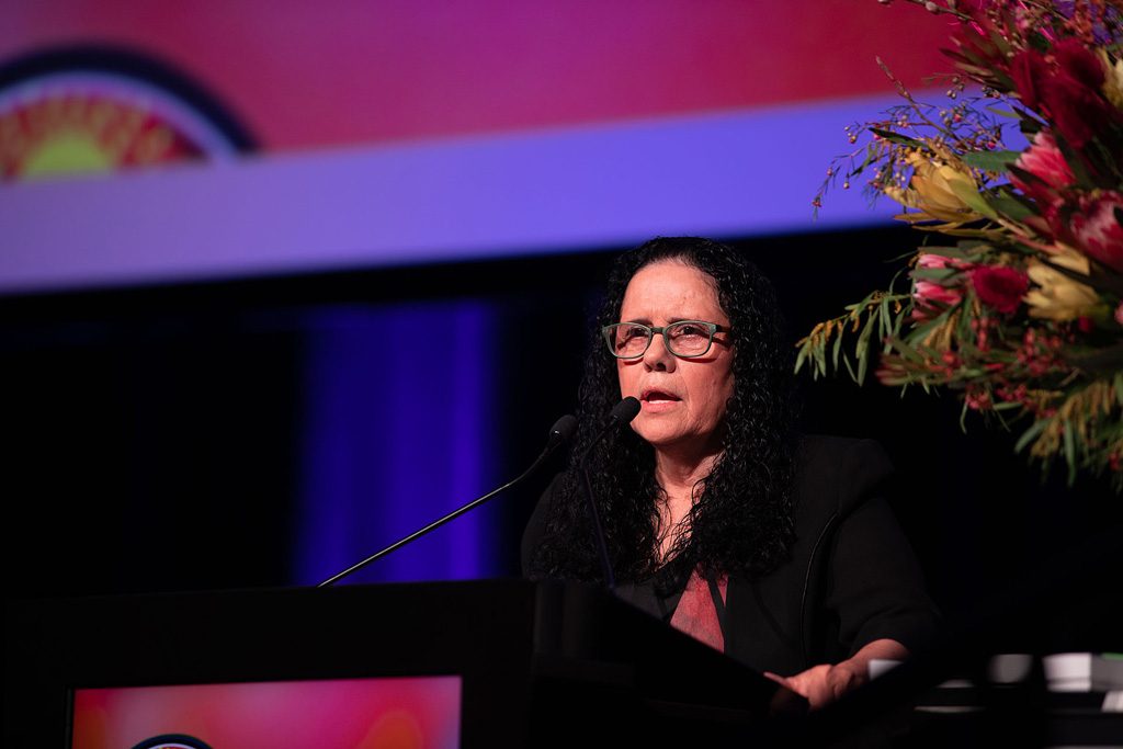 8th SNAICC National Conference: Muriel Bamblett at plenary