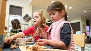 Children playing from an Aborigina-led early learning service