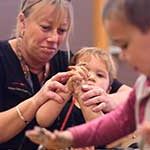 Educator from Nikinpa Aboriginal Children & Family Centre